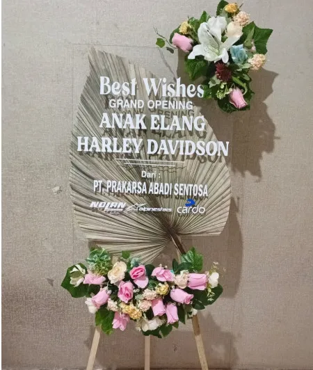 Papan Akrilik Ucapan Grand Opening Gianyar